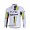 HTC-Highroad Pro Team Wielershirts Lange Mouwen Wit Groen