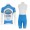 2016 KTM-Delko Marseille Provence Blauw Fietskleding Set Fietsshirt Met Korte Mouwen+Korte Koersbroek