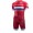 2016-2017 Katusha Fietskleding Set Fietsshirt Met Korte Mouwen+Korte Koersbroek