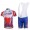 Katusha Russia Fietskleding Set Fietsshirt Met Korte Mouwen+Korte Koersbroek Wit Rood