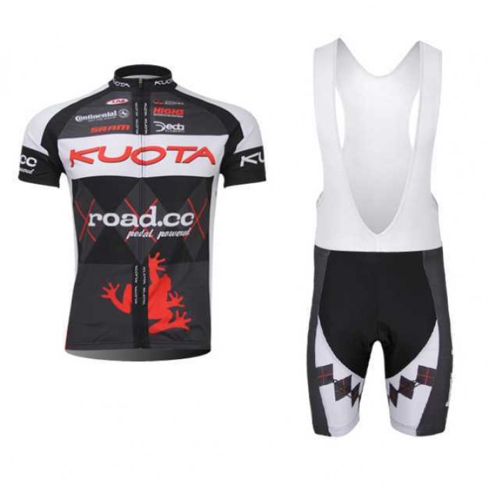 Kuota Road CC Fietskleding Set Fietsshirt Met Korte Mouwen+Korte Koersbroek