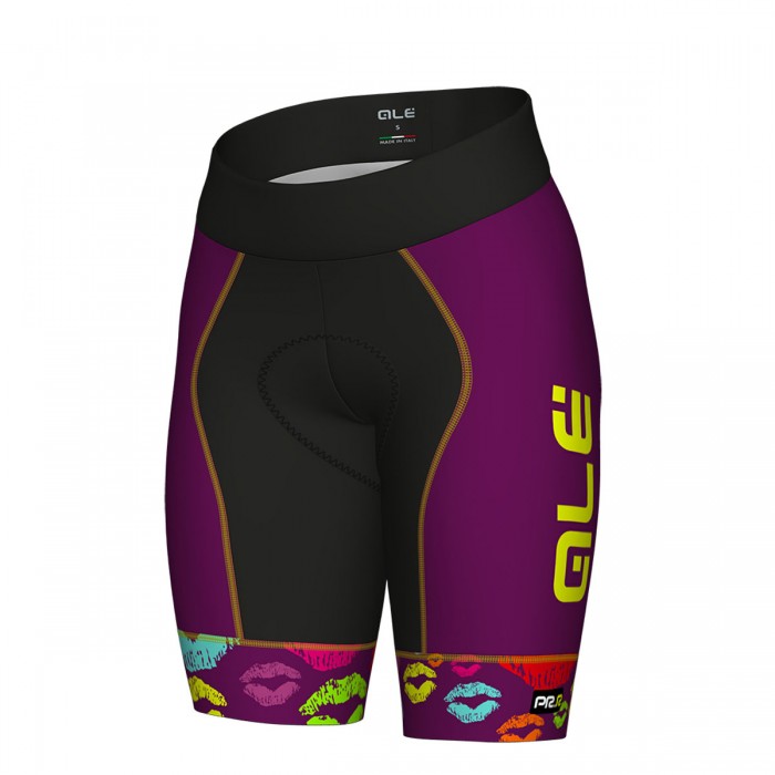 Dames Ale Graphics PRR Smack-Viola Korte Fietsbroeken