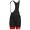 Ale Graphics PRR Sella-Rood Korte Fietsbroeken Bib