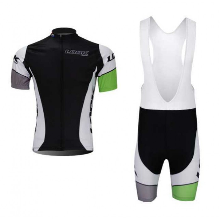 LOOK 2014 Fietskleding Set Fietsshirt Met Korte Mouwen+Korte Koersbroek