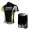 Liquigas Cannondale Pro Team Wielerkleding Set Wielershirts Korte+Korte Fietsbroeken Zwart Groen