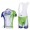 Liquigas Cannondale Pro Team Fietskleding Set Fietsshirt Met Korte Mouwen+Korte Koersbroek Groen Wit