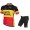 2015 Lotto Belisol Fietskleding Korte Mouw+Fiets Broek