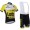 2015 Lotto NL JUMBO Fietskleding Set Fietsshirt Met Korte Mouwen+Korte Koersbroek