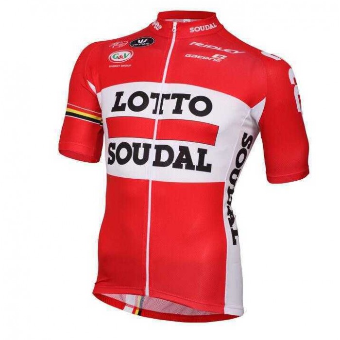 2016 LOTTO SOUDAL Wielershirt Met Korte Mouwen-1