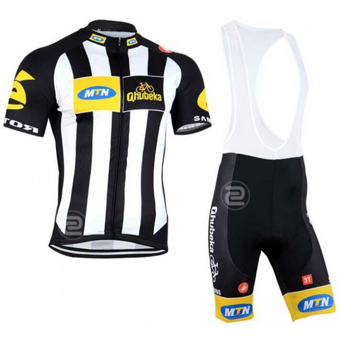 2015 MTN Fietskleding Set Fietsshirt Met Korte Mouwen+Korte Koersbroek