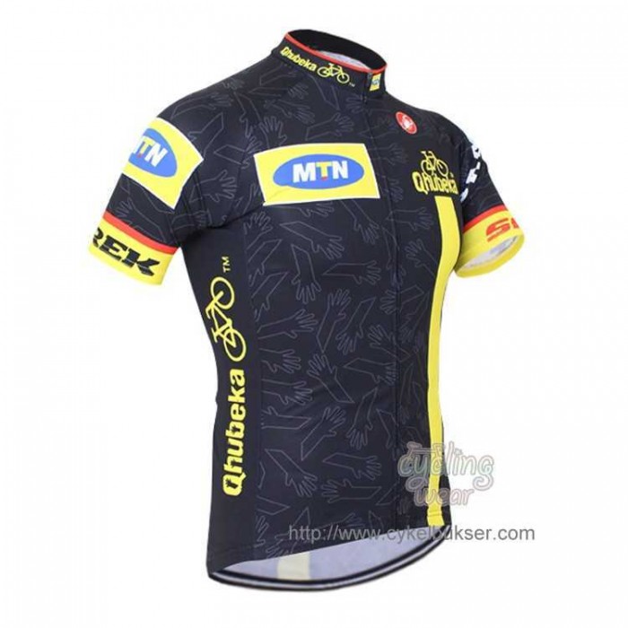 Teams MTN-Qhubeka Wielershirt Met Korte Mouwen