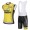 2018 Lotto Jumbo Fietskleding Set Wielershirt Mouwloze+Korte Fietsbroeken Bib