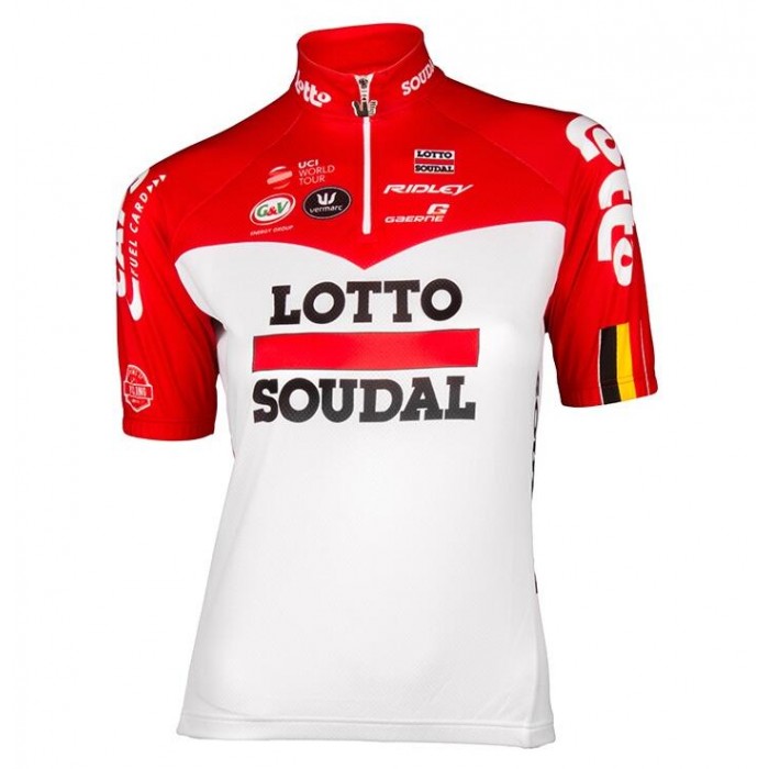 LOTTO SOUDAL 2018 Kinderen Wielershirt Korte Mouw