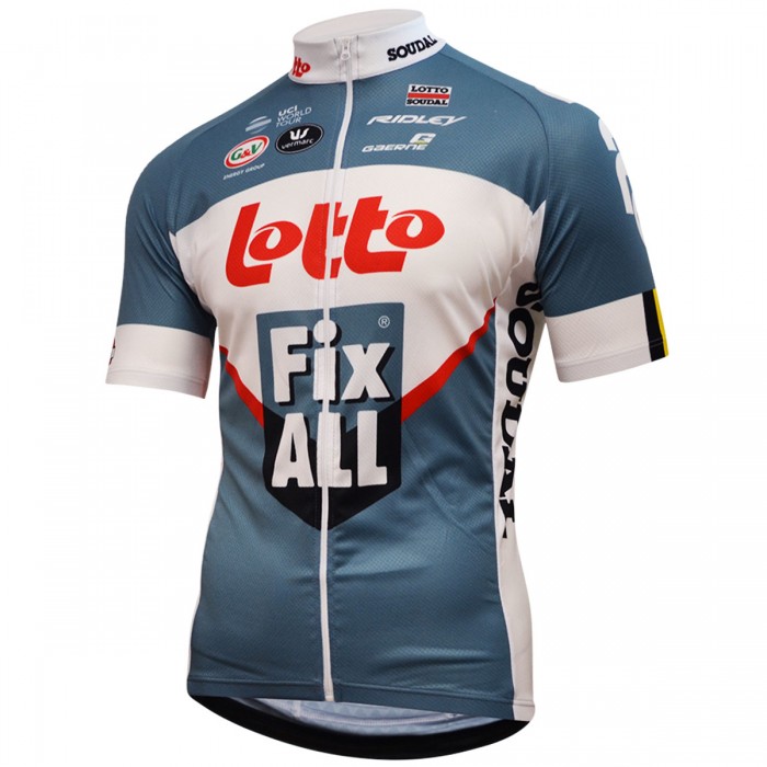 Lotto Soudal Fix ALL 2018 Wielershirt Korte Mouw