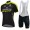 Mitchelton Scott 2018 Dame Fietskleding Set Wielershirt Korte Mouw+Korte Fietsbroeken Bib