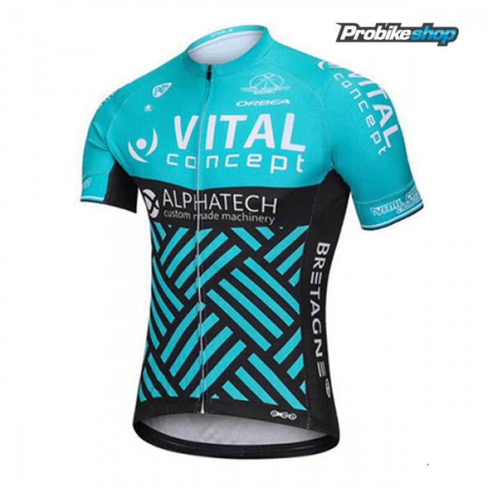 2018 VITAL CONCEPT Wielershirt Lange Mouw Vert