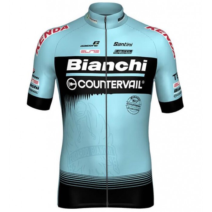 BIANCHI COUNTERVAIL 2018 Wielershirt Korte Mouw