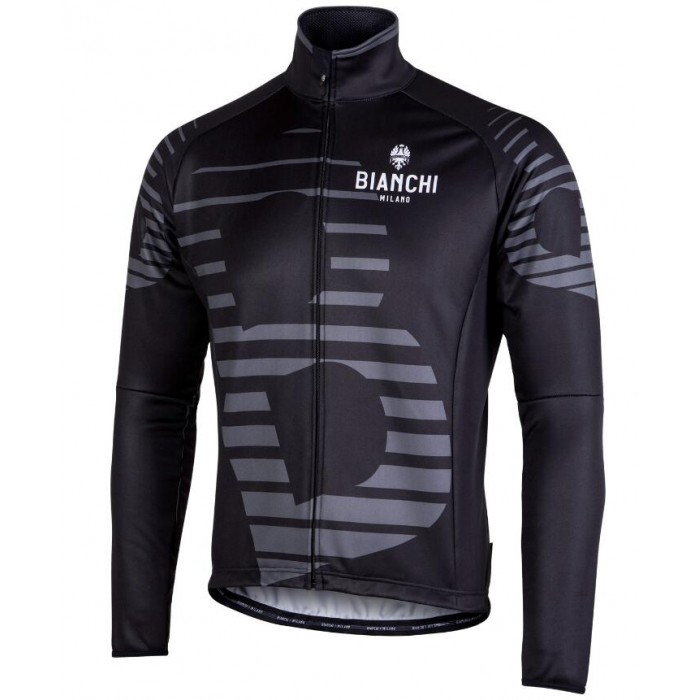 BIANCHI MILANO Cycling Jacket Sebato Zwart