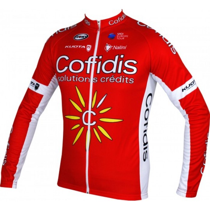 2018 COFIDIS Wielershirt Lange Mouw