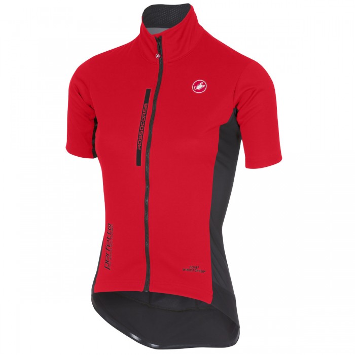 Castelli Perfetto Light-Rouge Dames Wielershirt Korte Mouw