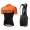 2018 Cervelo 3T Orange Fietskleding Set Wielershirt Korte Mouw+Korte Fietsbroeken Bib