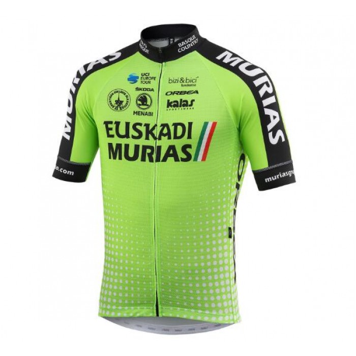 EUSKADI MURIAS 2018 TEAM Wielershirt Korte Mouw