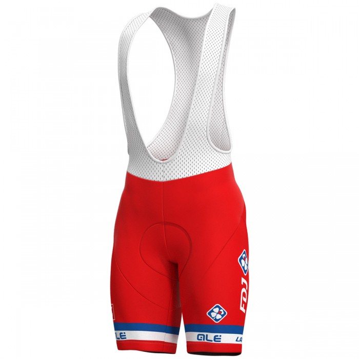 Groupama Fdj French Champion 2018 Korte Fietsbroeken Bib