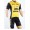 LottoNL-Jumbo 2018 Fietskleding Set Wielershirt Korte Mouwen+Korte Fietsbroeken