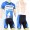 Mitchelton Scott 2018 Blauw Fietskleding Set Wielershirt Korte Mouwen+Korte Fietsbroeken Bib