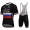 Mitchelton Scott 2018-Slovenian Champion Fietskleding Set Wielershirt Korte Mouw+Korte Fietsbroeken Bib