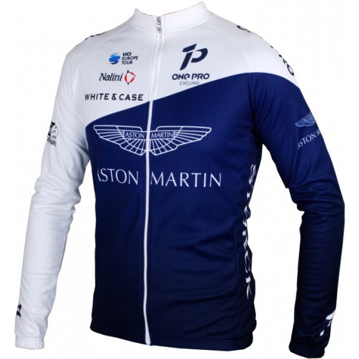 ONE PRO CYCLING 2018 Aston Martin Wielershirt Lange Mouw