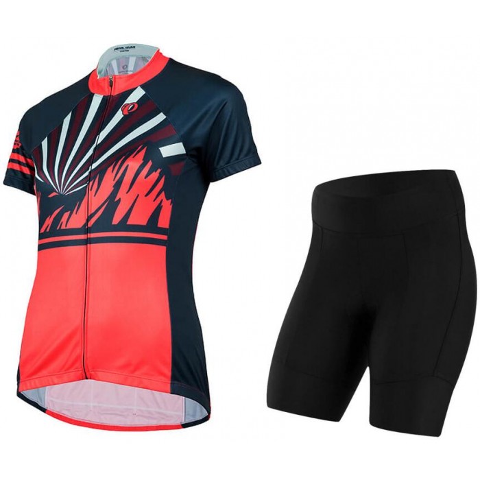 Pearl Izumi Select Escape LTD Rouge Dames Fietskleding Set Wielershirt Korte Mouw+Korte Fisbroeken