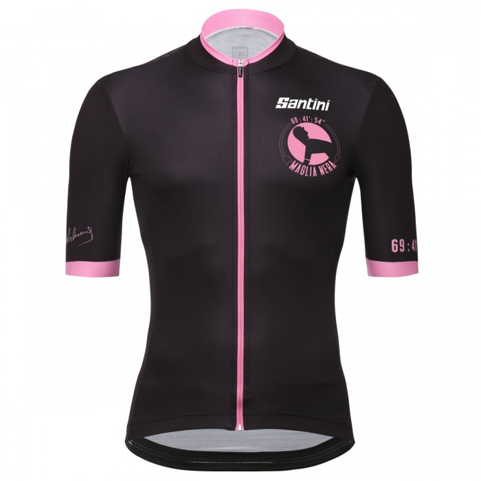 Santini La Maglia Nera 2018 Wielershirt Korte Mouw