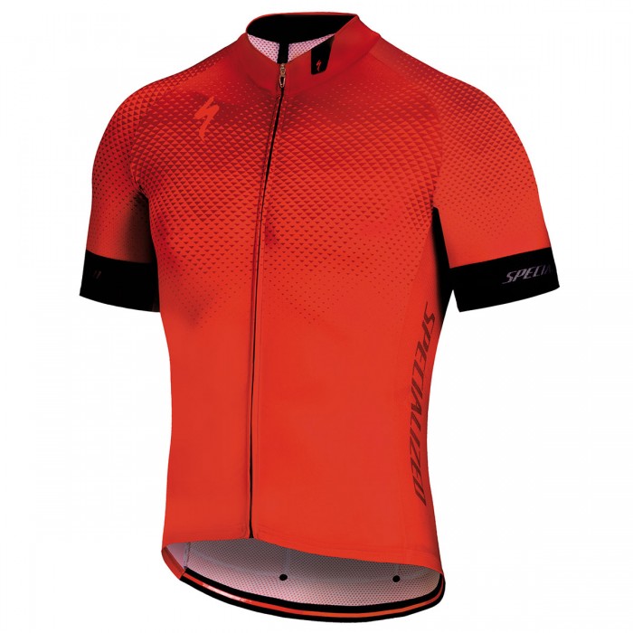 Specialized SL Pro-Rood Wielershirt Korte Mouw