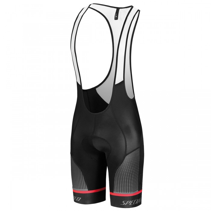 Specialized SL Expert-Zwart Rood Korte Fietsbroeken Bib