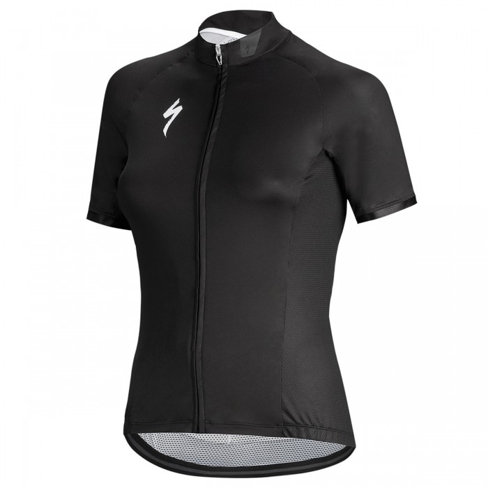 Specialized SL Pro-Zwart Dames Wielershirt Korte Mouw