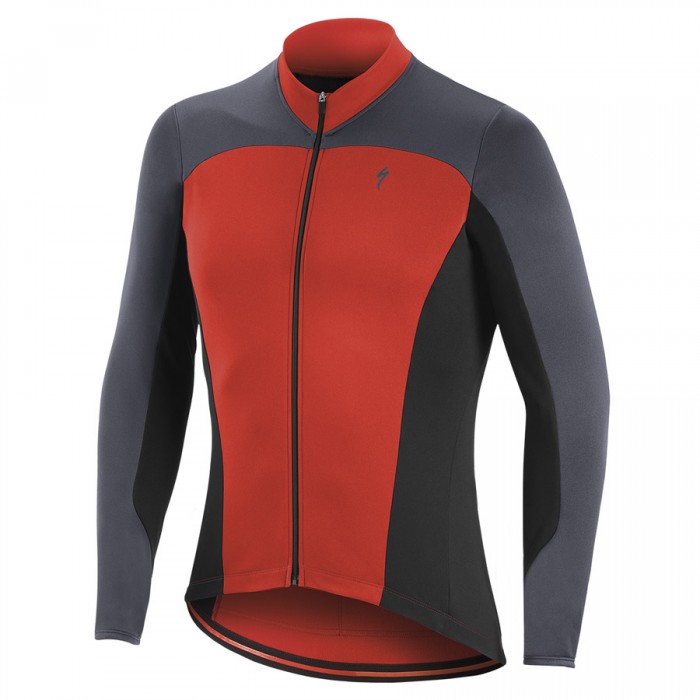 Specialized Therminal RBX Sport-Rood M/L Wielershirt Lange Mouw