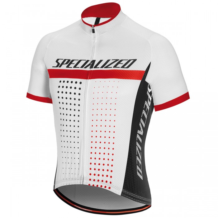 Specialized RBX Comp-Wit Zwart Wielershirt Korte Mouw