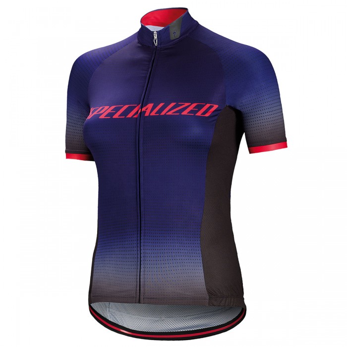 Specialized SL Pro-Violet Dames Wielershirt Korte Mouw