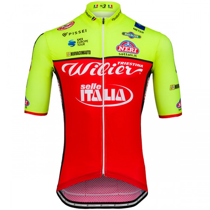 Wilier Triestina-Selle Italia 2018 Wielershirt Korte Mouw