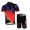 Nalini Pro Team Wielerkleding Set Wielershirts Korte+Korte Fietsbroeken Rood Zwart