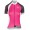 2016 Pinarello Wielershirt Korte Mouw Rood Zwart Vrouw