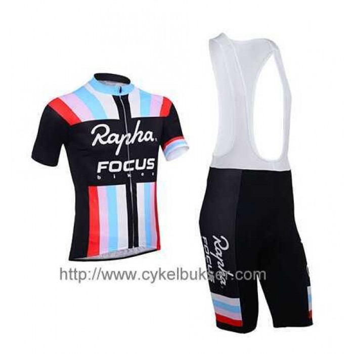 Teams Rapha Focus Fietskleding Set Fietsshirt Met Korte Mouwen+Korte Koersbroek