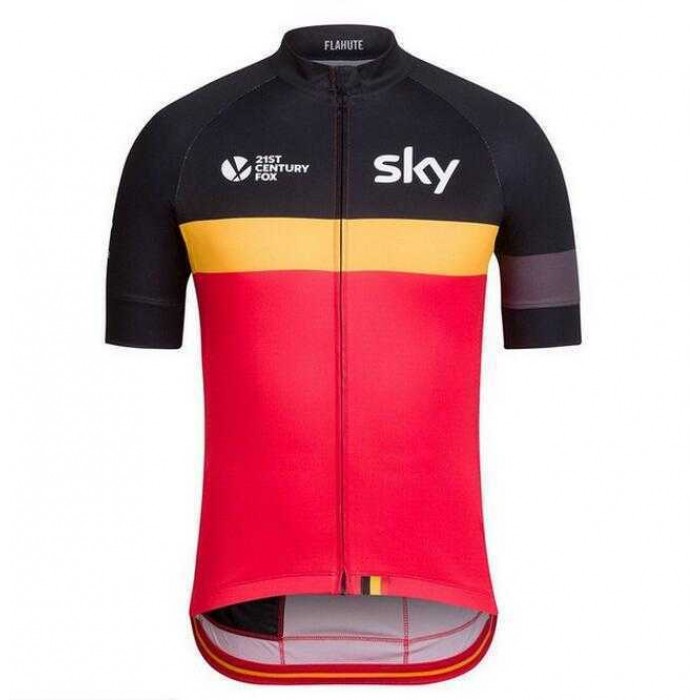 2016 SKY Rapha Wielershirt Met Korte Mouwen03