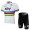 2013 Teams Sky UCI Wielerkleding Set Wielershirts Korte Mouw+Fietsbroekje Wit Zwart