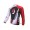 SCOTT RC Pro Wielershirt Lange Mouwen Rood Wit Zwart