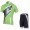 2013 Scott Racing Fietskleding Wielershirts Korte Mouw+Fietsbroekje Groen Zwart