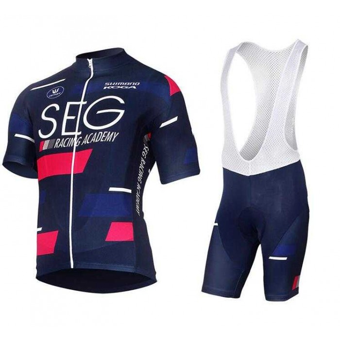 2017 Seg Racing Fietskleding Set Fietsshirt Met Korte Mouwen+Korte Koersbroek