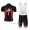 Specialized S-Work Fietskleding Set Fietsshirt Met Korte Mouwen+Korte Koersbroek Zwart Rood