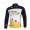 Specialized Livestrong Wielershirts Lange Mouwen Wit Zwart Geel